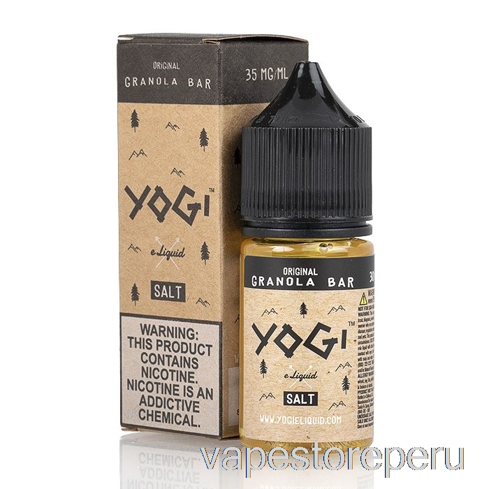 Vape Peru Original Granola Bar - E-líquido Yogi Salts - 30ml 35mg